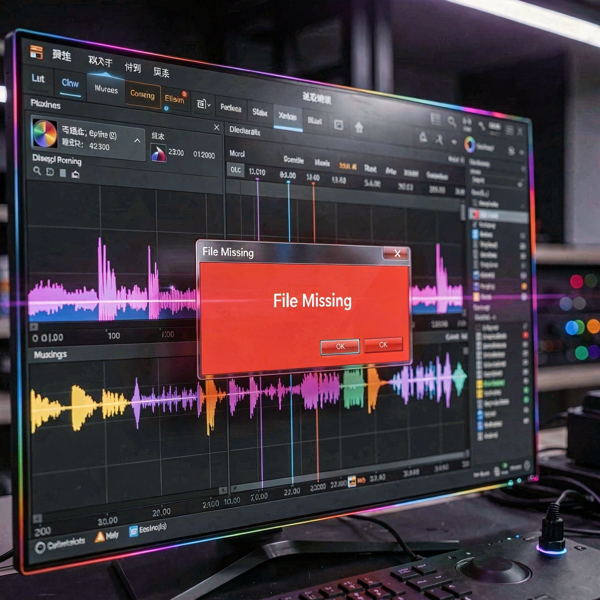 Scenarist Authoring Error UI